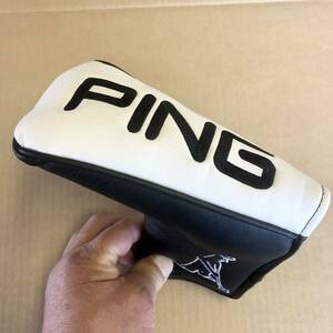 ピン PING パターカバー ピン型 ブレード型 L字型 ヘッドカバー ホワイト/ブラック ピンタイプ ブレードタイプ マレット型 ミスターピン