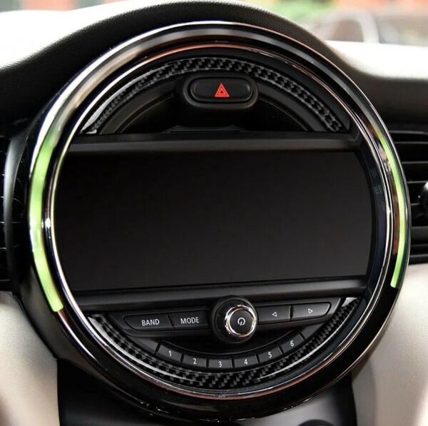 MINI ミニクーパー F55 F56 コンソール カーボンファイバー ナビゲ