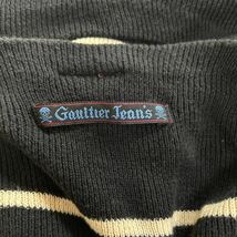 90s Jean Paul Gaultier Archive Border Print Sweater raf simons helmut lang margiela garcons アーカイブ ジャンポールゴルチエ ニット_画像6