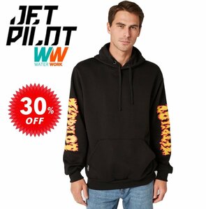  jet Pilot JETPILOT sale 30% off Parker free shipping Ray The - pull over fender -ti-W22705 black XL sweatshirt 