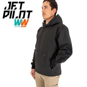 ジェットパイロット JETPILOT パーカー メンズ 送料無料 レベルド 2.0 エリート JPW75 ブラック L フーディー 高品質 多機能