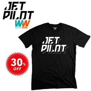 ジェットパイロット JETPILOT セール 30%オフ Tシャツ メンズ 送料無料 コープ メンズ Tシャツ ブラック L S21600