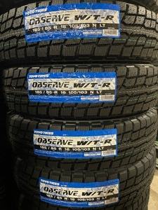 ◎数量限定 2023年製 OBSERVE W/T-R 185/85R16 105/103N LT ４本セット送料込みで56,800円～