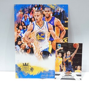 Panini 2013-14 COURT KINGS Stephen Curry 5x7 Box Toppers