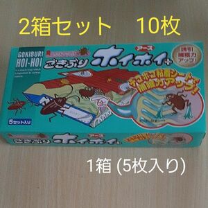 ごきぶりホイホイ　 デコボコシート (5枚セット入り) ×2 箱