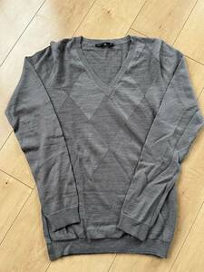 ★ ハレ Vネックニット size M★HARE