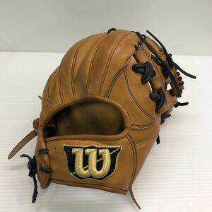 G-7963 ウィルソン Wilson ウィルソンスタッフ 硬式 内野手用 WTAHWH87H グラブ グローブ 野球 中古品