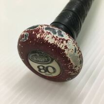 B-5015 ルイスビルスラッガー Louisville Slugger ニュートロン 少年軟式 80cm カーボン バット WTLJJR20N 野球 中古_画像5