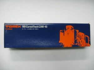 ★　TOMIX カーブレール　C280-45　　　10本入　（1101）　　★　