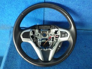 CR-Z　ZF1　純正ステアリング　エアバック欠品　ブルーステッチ　スレ有