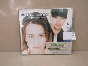 2965　【中古CD】SOLID BASE(ソリッド・ベイス)「YOU NEVER KNOW(ユー・ネヴァー・ノウ)」