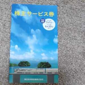 JR東日本　冊子 株主サービス券 有効期間 2024年6月30日迄　割引券 鉄道博物館・ガーラ湯沢リフト券・駅レンタカー等 　お得な券　冬休み