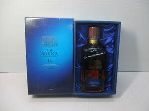古酒 THE NIKKA 12 ザ・ニッカ12年 ウイスキー 700ml 43% 未開栓 n70