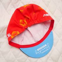 選手支給品 Bahrain Victorious Race Cap バーレーンヴィクトリアス レースキャップ イタリア製 サイズフリー プロチーム メリダ Merida_画像4