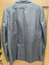 日本製　アニエスベーオム 綿テーラードジャケット　サイズ４８　ブラック　クリーニング済　_画像2