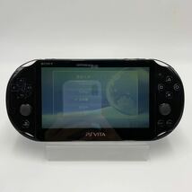 SONY PSVITA Playstation VITA プレイステーションヴィータ 本体 PCH-2000 動作品 1116-209_画像1