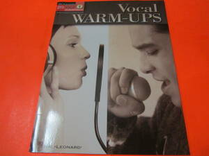 ♪輸入教則本　Vocal Warm-Ups (Pro Vocal)　CD付き　ヴォーカリストのレッスン　ヴォーカル・レッスン　ヴォーカルトレーニング