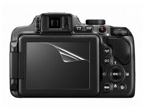 11-07-01【高光沢タイプ】Nikon Coolpix P900/P610/P600/B600用 指紋防止 反射防止 気泡レス カメラ液晶保護フィルム