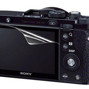 11-03-01【高光沢タイプ】SONY Cyber-shot RX1RII/RX1R/RX1/RX100 Series用 指紋防止 反射防止 気泡レス加工 カメラ液晶保護フィルムの画像1