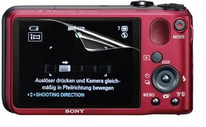 11-09-01【高光沢タイプ】SONY Cyber-shot DSC-HX60V/HX10V用 指紋防止 反射防止 気泡レス カメラ液晶保護フィルム