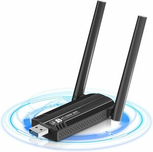 646 【ジャンク】WiFi 無線LAN 子機 USB3.0 WIFIアダプター Sungale 高速通信 無線lanアダプタ 5dBi 2.4Ghz/5Ghz デュアルバンド