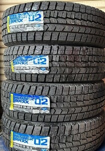 【2020年製造】　195/65R16　ダンロップ　WINTER MAXX WM02　スタッドレスタイヤ　195/65/16　4本　【来店交換も大歓迎】