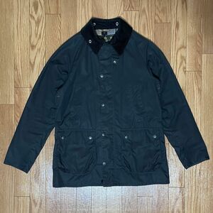 美品Barbour（バブアー）BEDALE SL ネイビー ナイロン