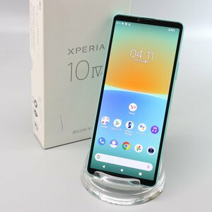 Sony Mobile Xperia 10 IV A202SO ミント ■ソフトバンク★Joshin8798【1円開始・送料無料】