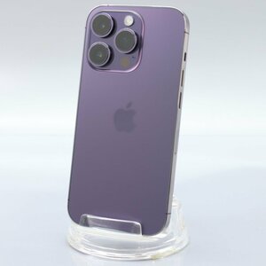 Apple iPhone14 Pro 1TB Deep Purple A2889 MQ313J/A バッテリ100% ■SIMフリー★Joshin7621【1円開始・送料無料】