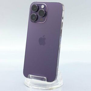 Apple iPhone14 Pro Max 128GB Deep Purple A2893 MQ993J/A バッテリ97% ■SIMフリー★Joshin3561【1円開始・送料無料】