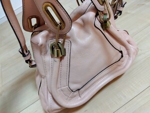 Chloe　クロエ　レザー トート ショルダーバッグ ハンドバッグ