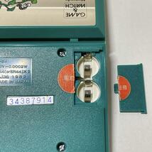 本体美品！任天堂 GAME&WATCH グリーンハウス GH-54 動作品　ニンテンドー Nintendo ゲームウォッチ ゲームウオッチ GREEN HOUSE 1982年_画像7