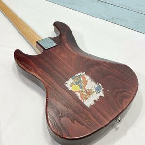 ハンドメイド Bacchus woodline4 ox turbo Rd/oil バッカス ウッドラインベース レザーピックガード パッシブ オイルフィニッシュの画像4