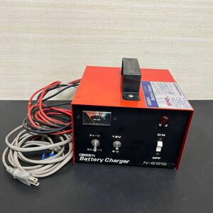 k11-17 ORIDEN バッテリーチャージャー N-61212 6v 12V 通電可　中古品