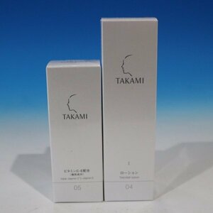 ★未開封品 TAKAMI　ローション1（化粧水) 80ml エッセンスＣＥ(美容液)30ml 2本セット★