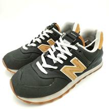 new balance ニューバランス スニーカー 25cm ブラック ML574BK2 アメカジ 軽量_画像1