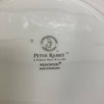 [11-77]ウェッジウッド ピーターラビット ケーキプレート 皿 1995 BIRTHDAY PLATE wedgwood 箱なし_画像5