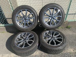 19年製スタッドレスタイヤ YOKOHAMA ice GUARD iG60 225/55R18 MAK LOWE FF マック レーベ18×8J ET39 PCD112 ボア径66.5 AUDI A6に！