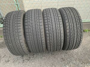 19年後半製スタッドレスタイヤ YOKOHAMA ice GUARD G075 225/55R18 エルグランド　アウトランダー　デリカD5等