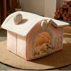  cat dog bed pet bed soft ...... pet accessories pet house cushion mat soft autumn winter pink S size 