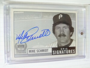 1999 UD Century Legends Mike Schmidt Auto 名作