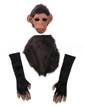 アメリカ製 ザゴーニ スタジオ ハンドメイド コスプレ 着ぐるみ モンキー 猿 仮装 変装 3点セット Zagone Studios＜Monkey-Monkey! ＞_画像4