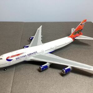 【中古】1/400 British Airways B747-436 WUNARA NALANJI 2機セット ジェミニジェッツⅡ 【送料無料】の画像3