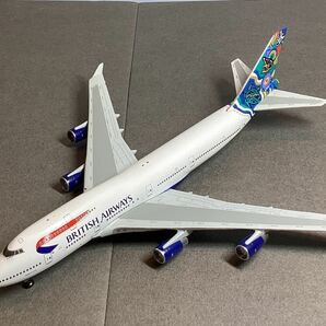 【中古】1/400 British Airways B747-436 WUNARA NALANJI 2機セット ジェミニジェッツⅡ 【送料無料】の画像5