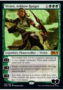 MTG　アーク弓のレインジャー、ビビアン　在庫英1枚まで　M20　★他多数出品中