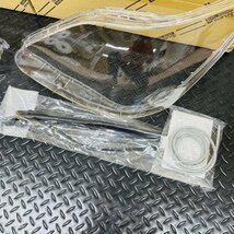 ★新品 生産終了 TOYOTA トヨタ 30系 セルシオ 純正 ヘッドライトレンズ 左右セット 後期型 UCF30 UCF31 3UZ 2003/07-2006/08 未使用_画像5