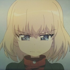 【カチューシャ・表情変化あり】映画 ガールズ&パンツァー 最終章 第4話 入場者特典 4週目 生コマフィルム◇劇場版 ガルパン