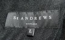 St ANDREWS/セントアンドリュース◆パンツ スラックス 防寒 中綿入り チャコールグレー GOLF ゴルフ TSIグルーヴアンドスポーツ_画像8