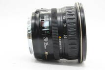 【外観美品】 キャノン Canon EF Ultrasonic 20-35mm F3.5-4.5 前後キャップ付き レンズ s2809_画像4