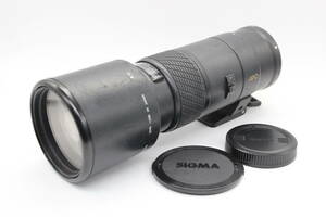 【返品保証】 シグマ Sigma APO AF TELE 500mm F7.2 三脚座 前後キャップ 付き キャノンマウント レンズ s2840